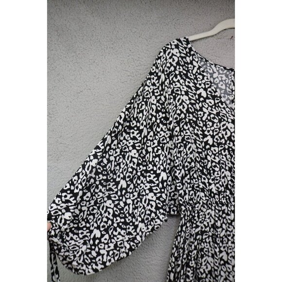 Umgee USA Dolman Balloon Sleeves Jumpsuit-Medium-Wide Legs-Boho - Picture 4 of 12